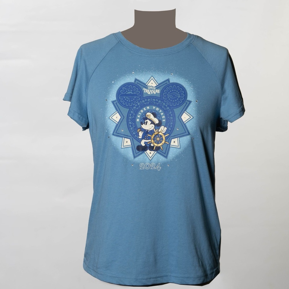 Disney Treasure Maiden Voyage 2024 T-Shirt Women’s 2X DCL Inaugural Sailing